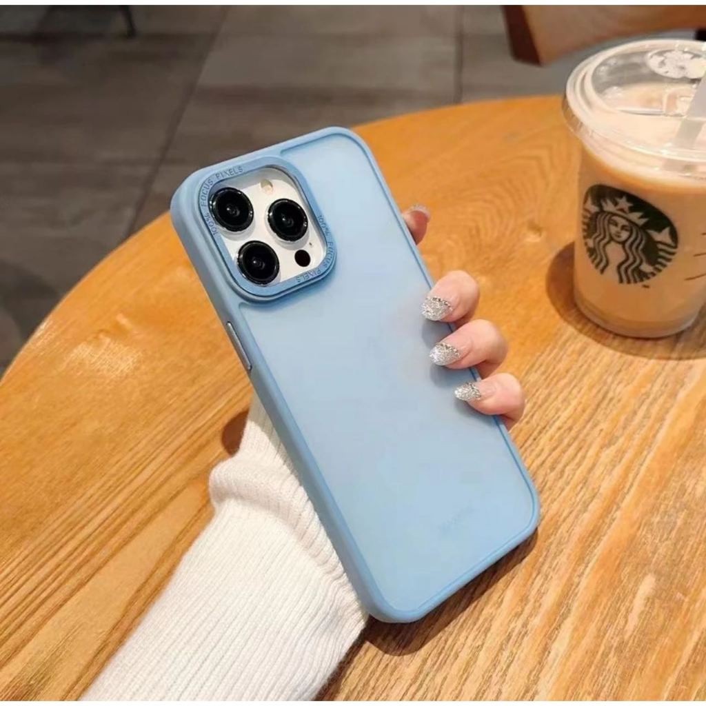 Capinha Space 2  Acrilica Colorida Detalhe Metalizado Para iPhone 11 12 13 14 Pro Max 15 16 XR em Oferta na Shopee