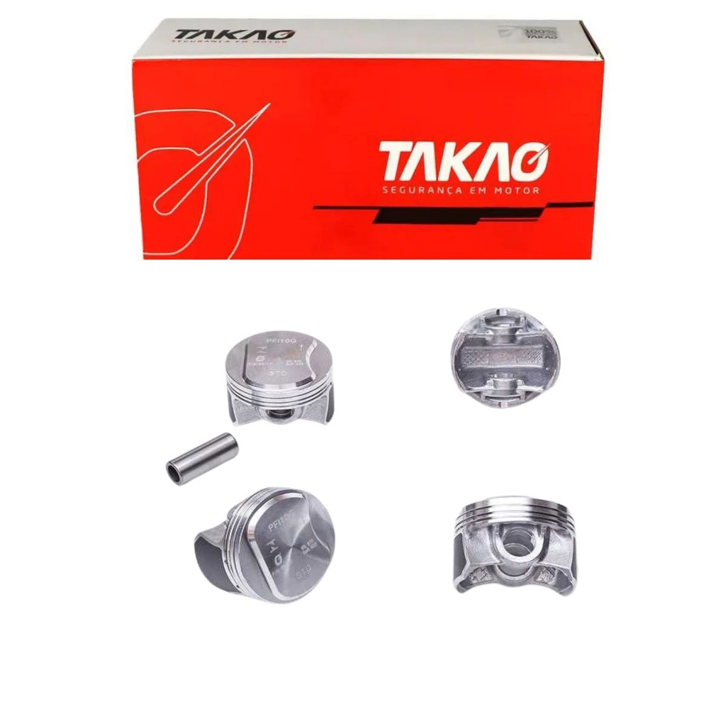 Pistão 060 (Jg) Uno Novo 1.0 8V 2011 A 2019 / Siena Novo 1.0 8V 2011 A 2019 / Mobi Update 1.0 8V 2011 A 2019 - Pfi10G060