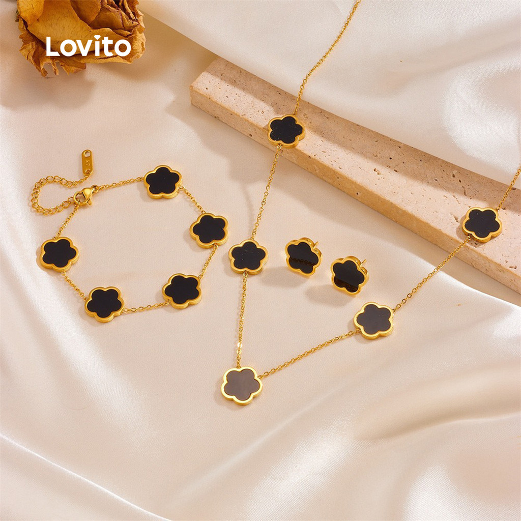 Lovito Conjunto de Acessórios Sem Desbotamento LFASCS841 em Oferta na Shopee