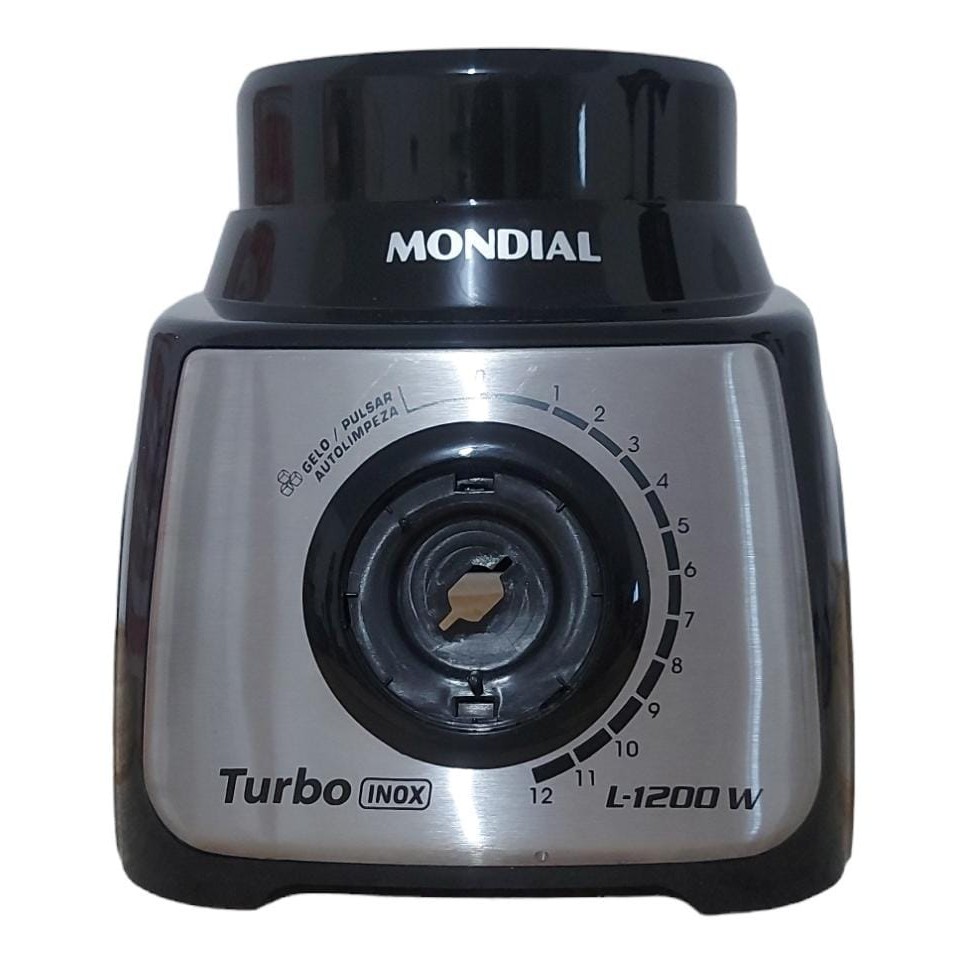 Carcaça Sem Fundo Para Liquidificador Mondial L-1200 Preto