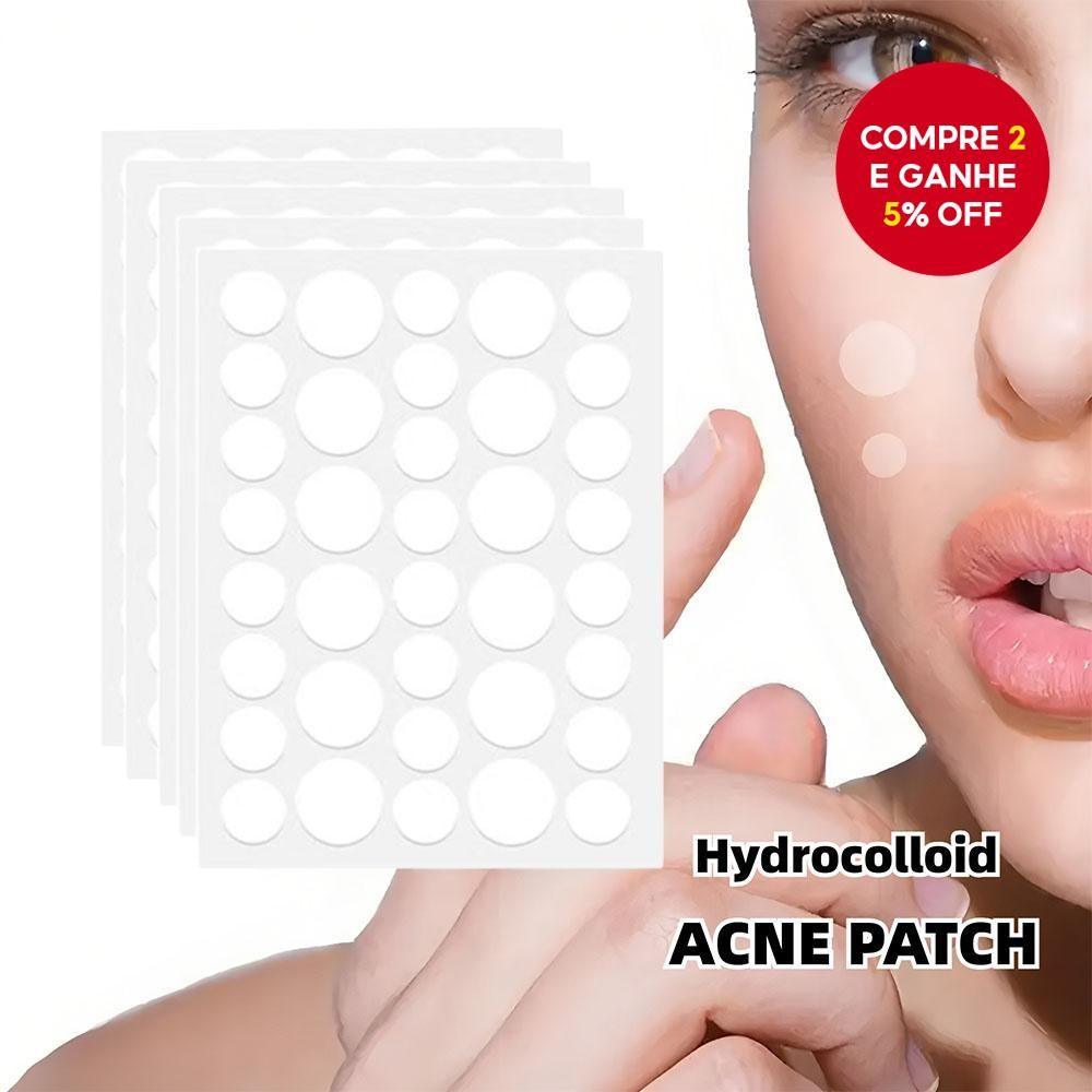 36PCS Adesivos Hidrocolóides para Acne, para cobrir espinhas, manchas e erupções.