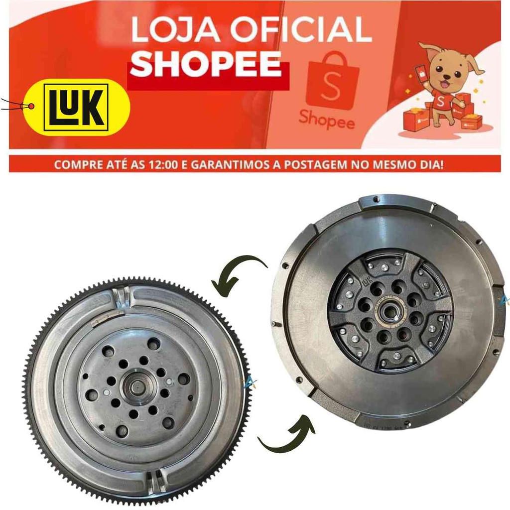 Volante Bimassa  Original Luk S10 2.5 16v ECOTEC Flex 197 206 CV LT LTZ ADVANTAGE 2015 2016 2017