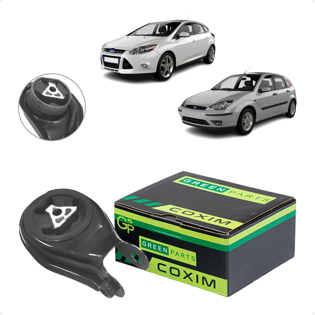 Coxim Câmbio Inferior Traseiro Ford Focus 2.0 16V 2008 a 2010 / Volvo C30 2.0 16V 2007 a 2012