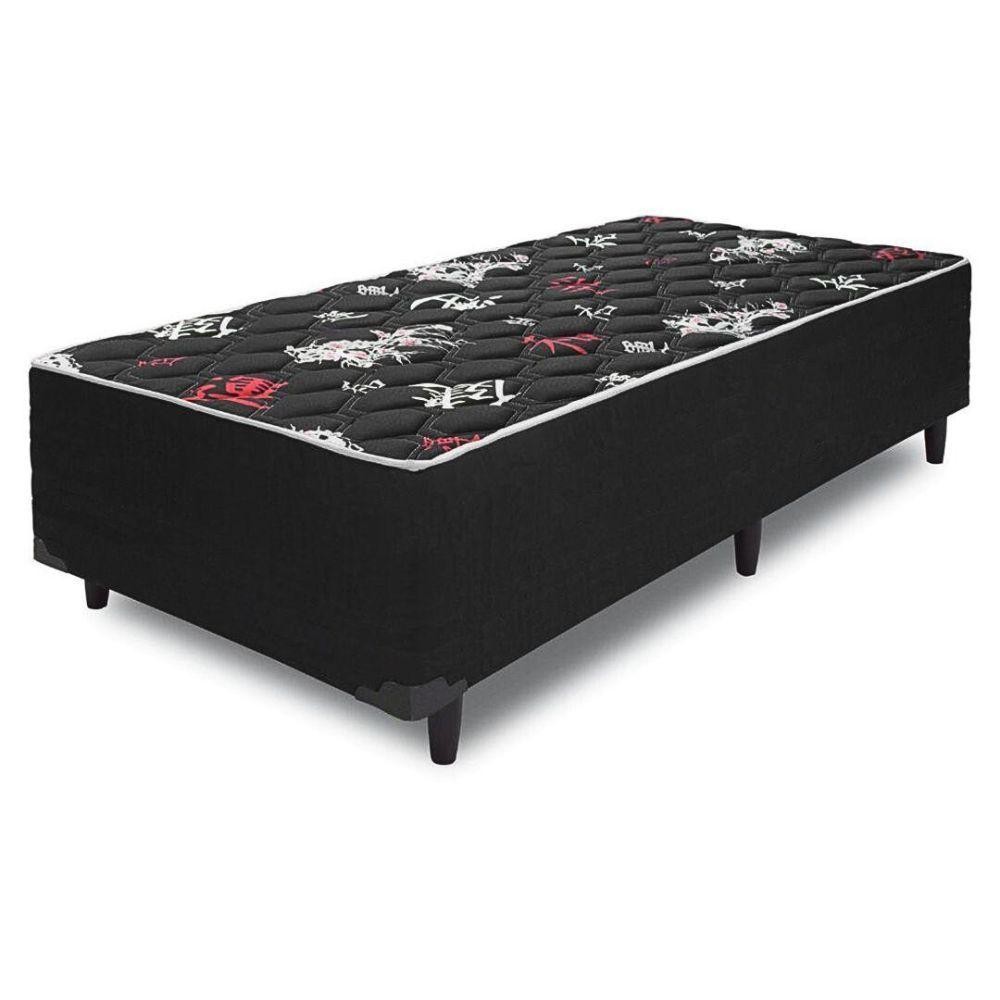 Cama Box Solteiro Conjugada Ortopédica 88x188 5cm em Oferta na Shopee