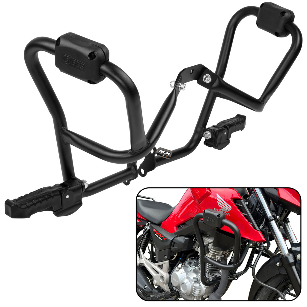 Protetor Carenagem Motor Pedal Cg 160 Titan Fan Start (2025... Gbs
