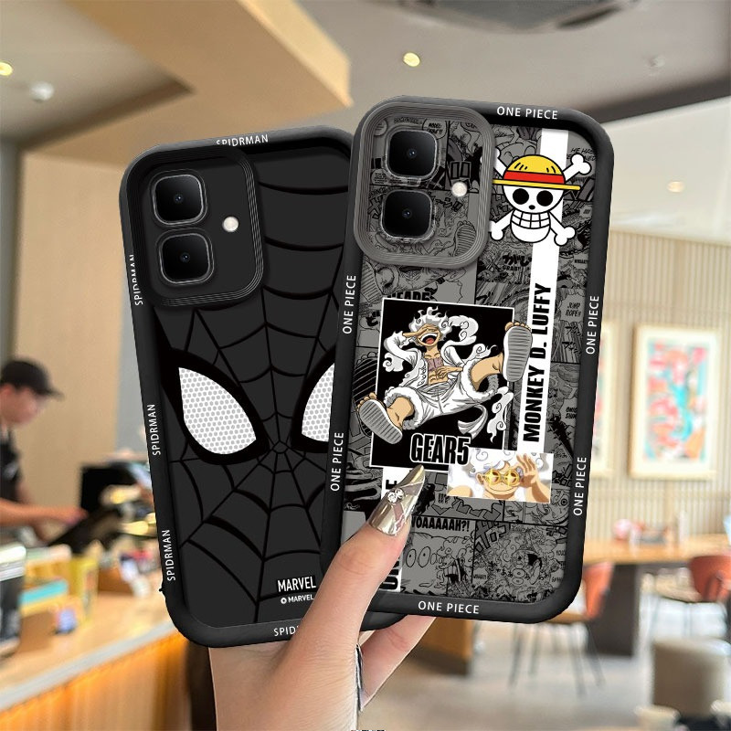 Capas Para Infinix Smart 10 9 8 Pro Hot 40i 50i X6725 Tecno Spark Go 2 2024 20 20C BG6 KM4 Pop 10 Itel P55 Homem-Aranha em Oferta na Shopee