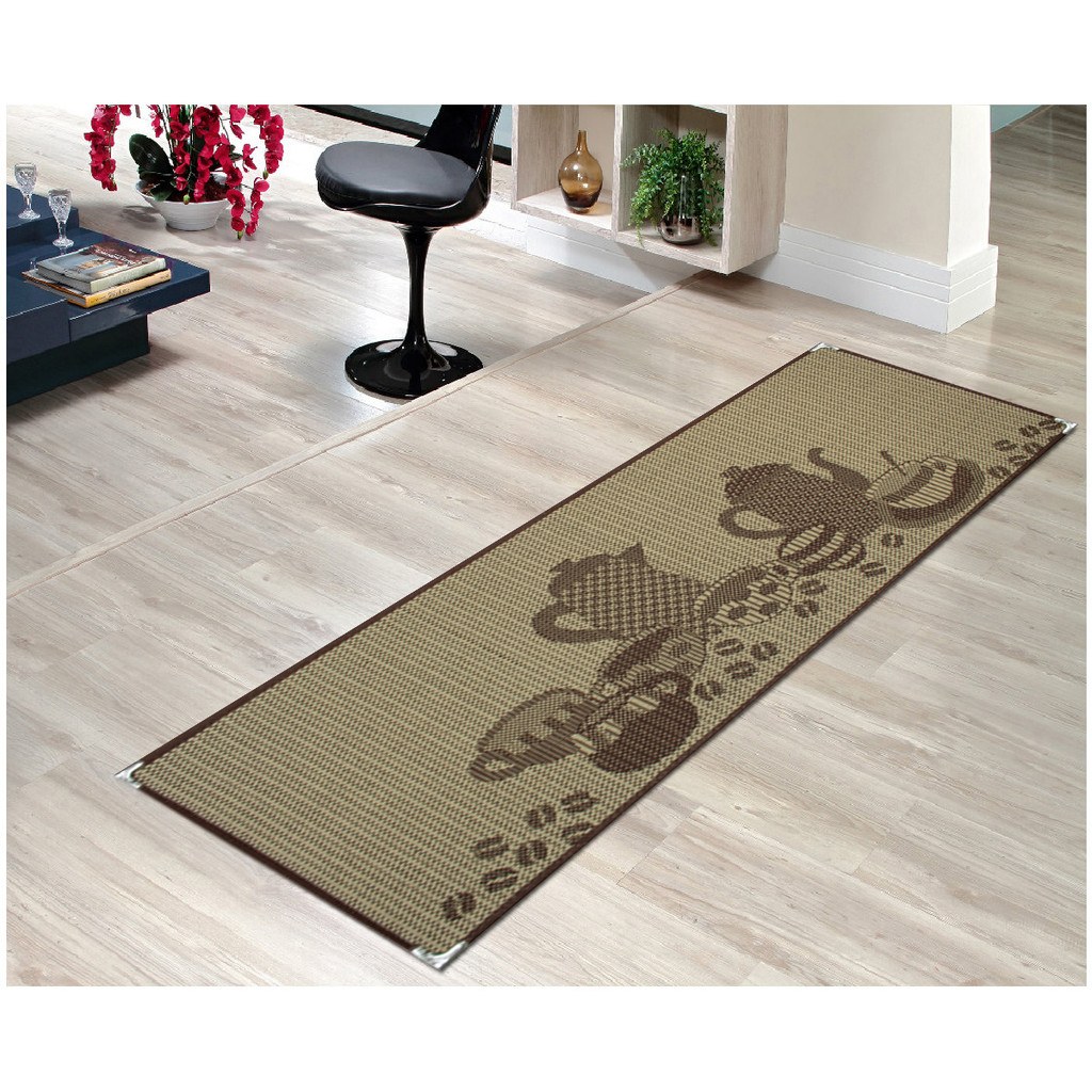 Tapete Passadeira Sisal Antiderrapante Sala Quarto 0,50x1,50 em Oferta na Shopee