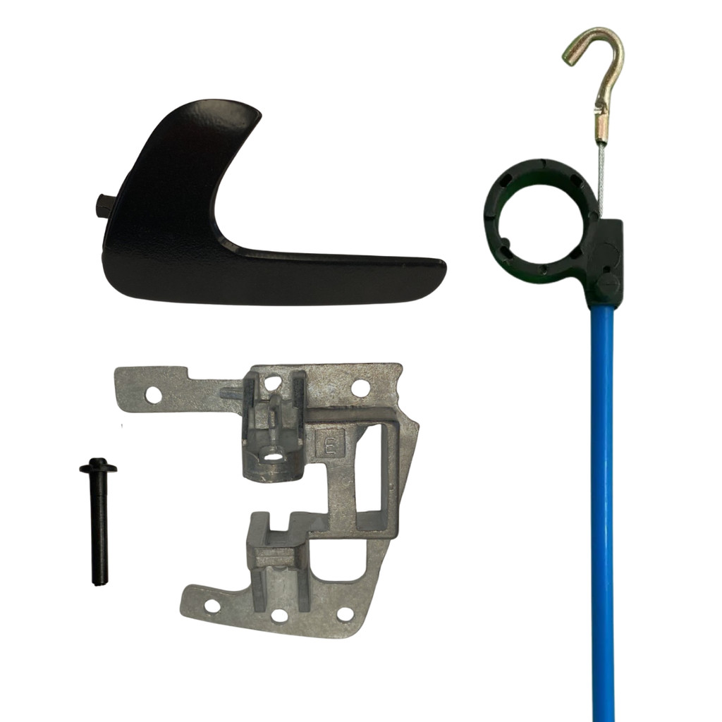 Kit Maçaneta Interno Porta Traseira Esquerda Gol G3 G2 / Parati (PRETO) em Oferta na Shopee