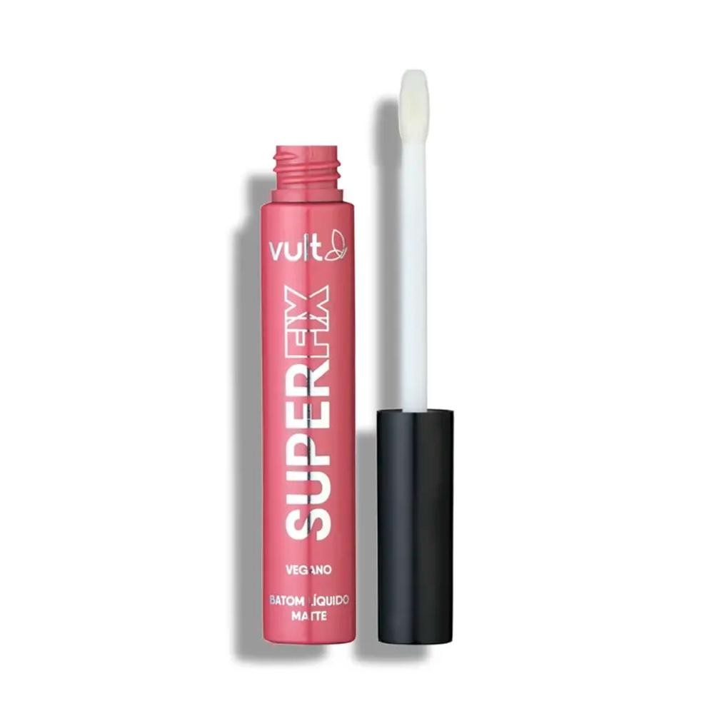 Vult Super Fix Batom Liquido Rosa Queimado 5ml