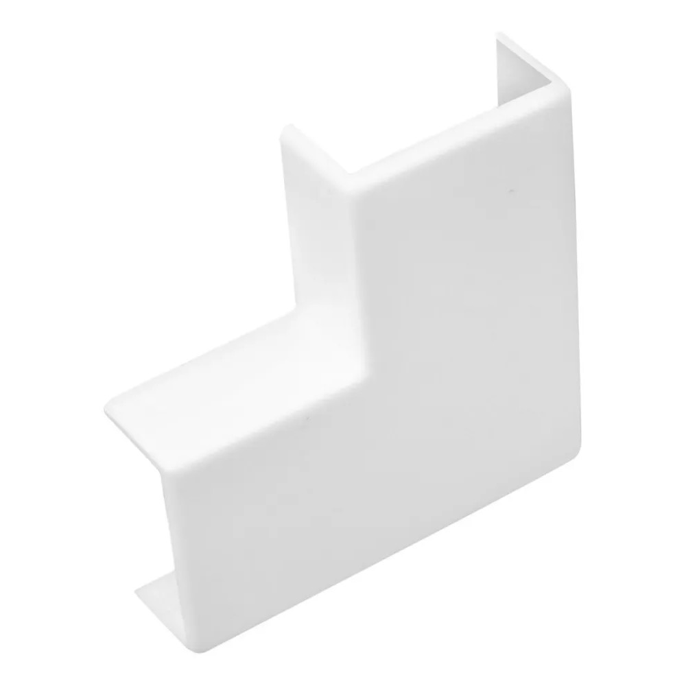 10 Peças Cotovelo 90º Acabamento Para Canaleta 10x20mm