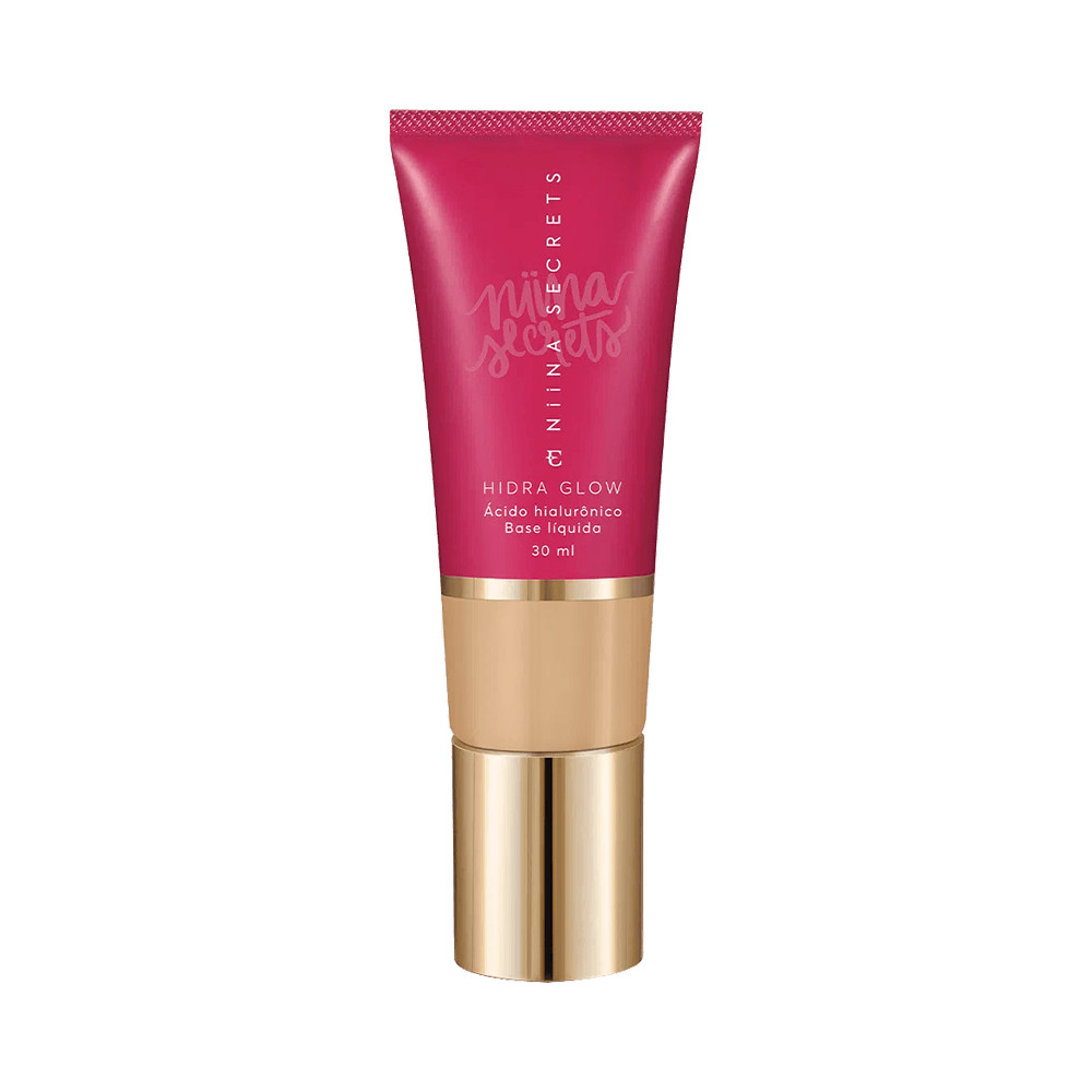 Base Líquida Niina Secrets Hidra Glow Cor 25 30ml