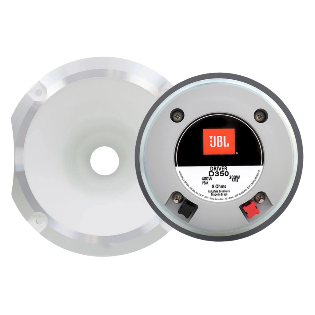 Driver Jbl D350 200W C/ Cone Corneta Jarrao Lente Aluminio