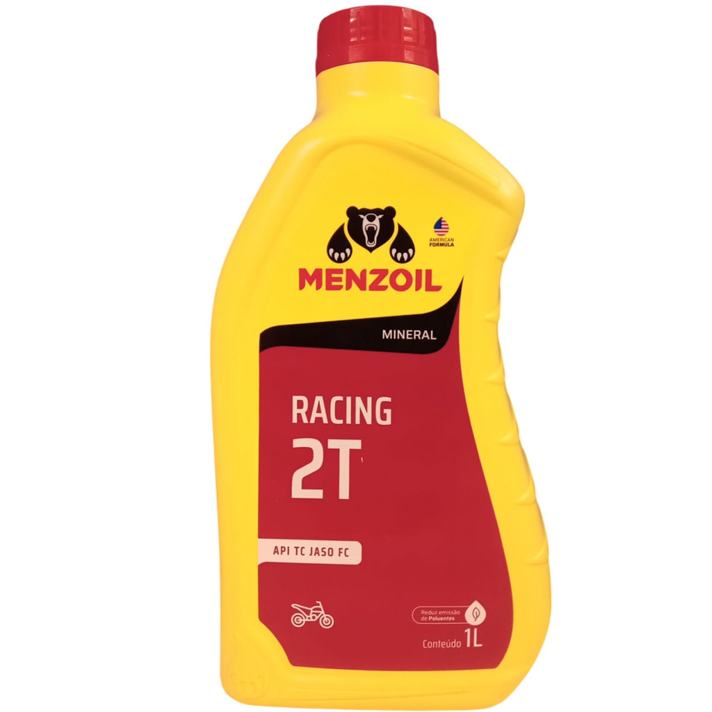 Óleo Mineral Para Moto Racing 2T - 1L em Oferta na Shopee