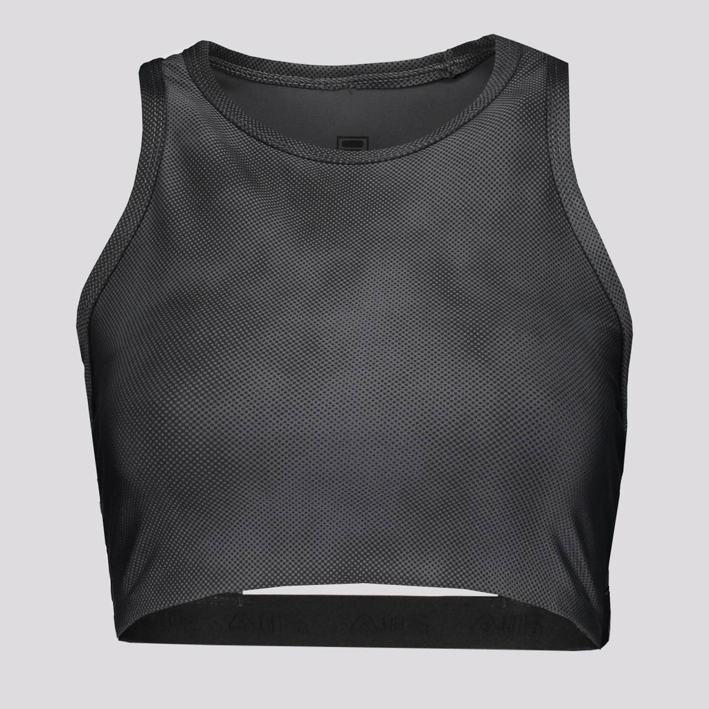 Top Fila Train Long Elastic II Feminino Cinza em Oferta na Shopee