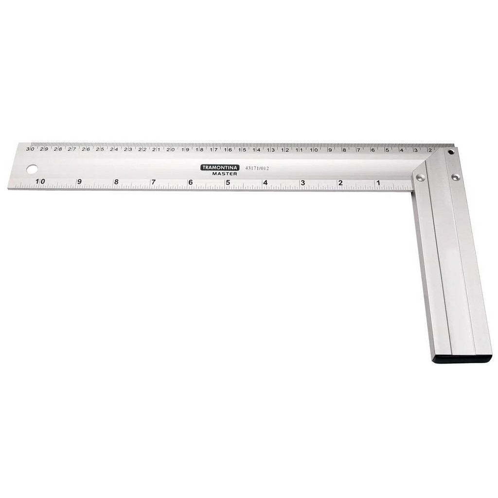 Esquadro em Alumínio 12'' (43171/012) - Tramontina em Oferta na Shopee