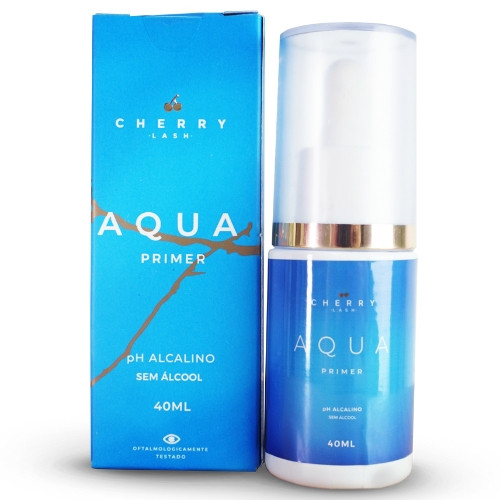 Acqua Primer Cherry Lash Para Retenção Da Extensão De Cílios Profissional Hidratação Total 40ML em Oferta na Shopee