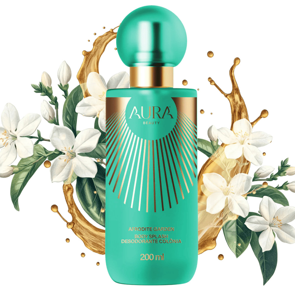 Detalhes do Aura Beauty Afrodite Garden - Body Splash 200ml