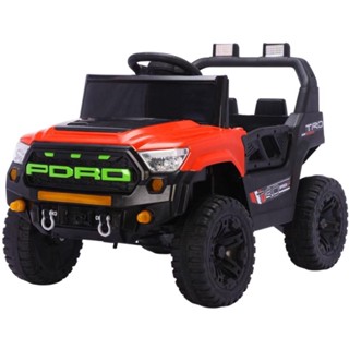 Carrinho Elétrico Jipe Trail Boss 12V BANGTOYS Vermelho em Oferta na Shopee