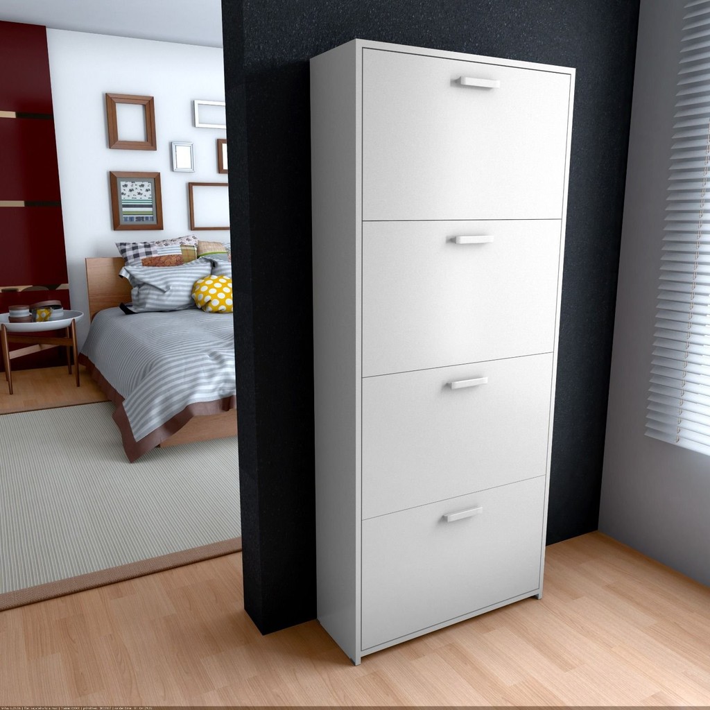 Sapateira Organizador Lunna 4 Gavetas - 1,50x65cm em Oferta na Shopee