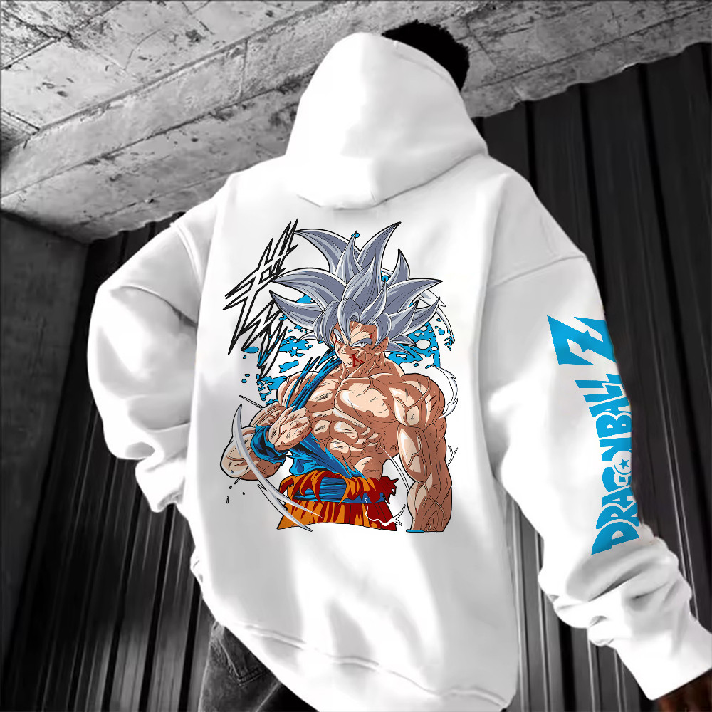 Blusa Moletom goku instinto superior dragon ball z white Feminino Masculino Flanelado Unissex Inverno Algodao em Oferta na Shopee