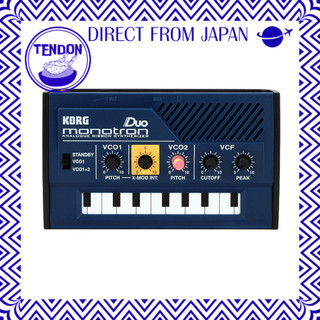 【DIRETO DO JAPÃO】KORG (Korg) sintetizador analógico monotron DUO Monotron Duo tamanho de palma / layout simples ideal