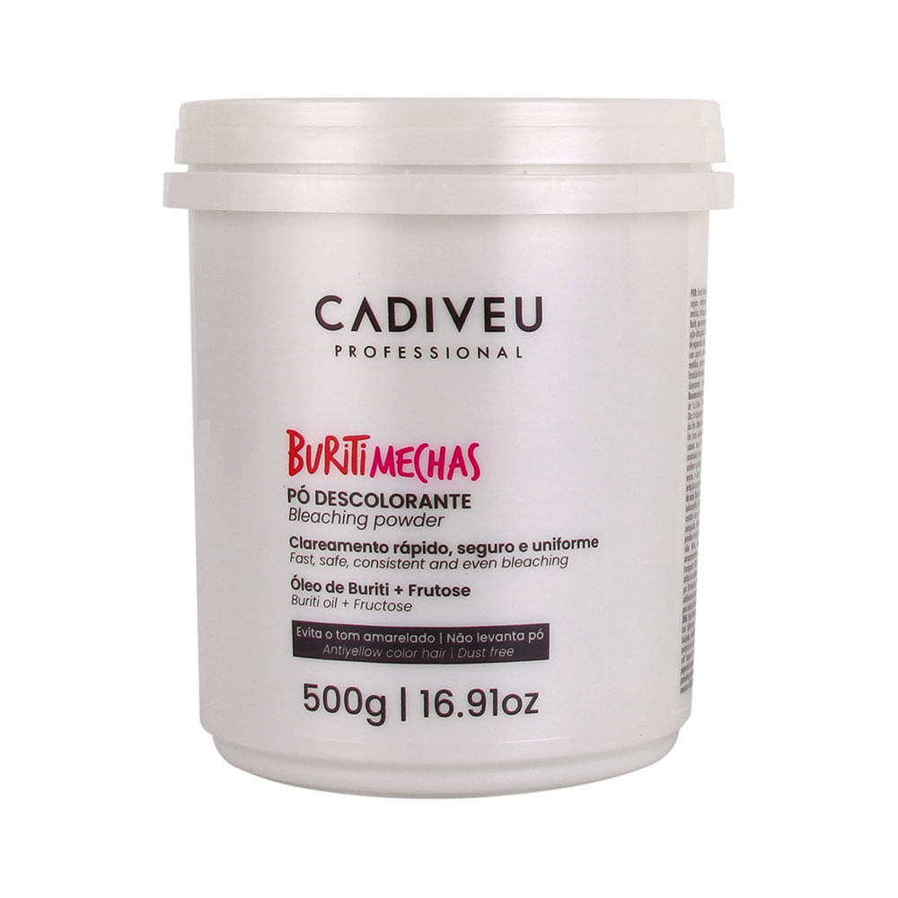 Pó Descolorante Cadiveu Buriti 500g em Oferta na Shopee