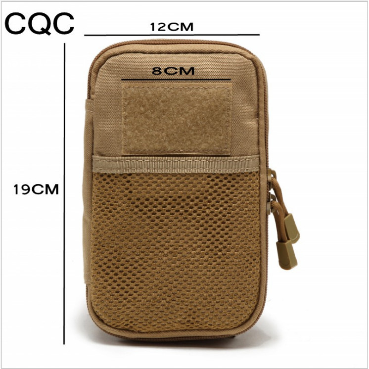 Kit tático CS para atividades ao ar livre, kit de acessórios para ventilador militar camuflado, kit de acessórios molle