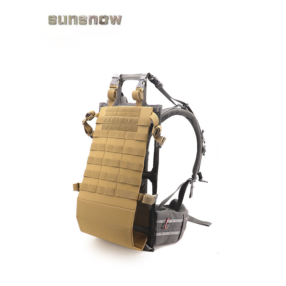 [Sun Snow Made] Mochila tática com estilingue de carga Placa suspensa Placa de jasmim Placa MOLLE Placa de extensão Sun