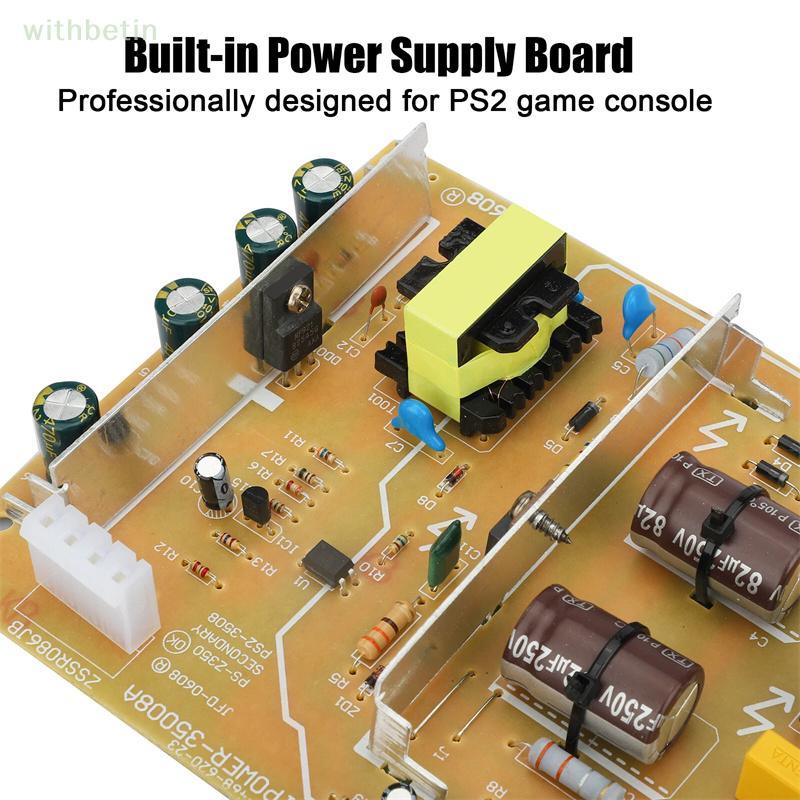 < withbetin > Placa De Fonte De Alimentação Para Sony PS2 Fat Console 30000 A 39000 Transformador De Embutido 110V-220V