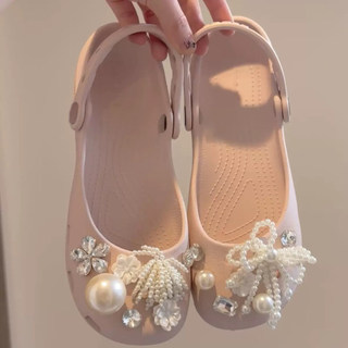 Novo Ballet buraco sapatos sola macia confortável feminino enfermeira sapatos 26 verão antiderrapante exterior usar sand