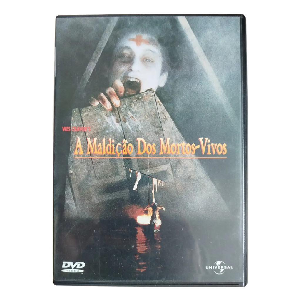 DVD Filme A Maldição Dos Mortos-vivos (1988) Wes Craven Bill