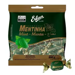 Bala Erlan Mentinha Dura 500g