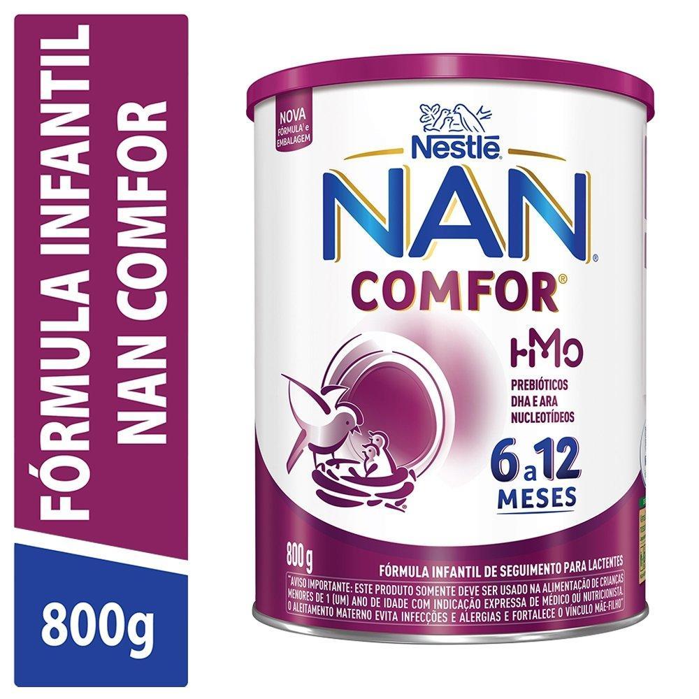Fórmula Infantil NAN Comfor HMO de 6 a 12 meses 800g