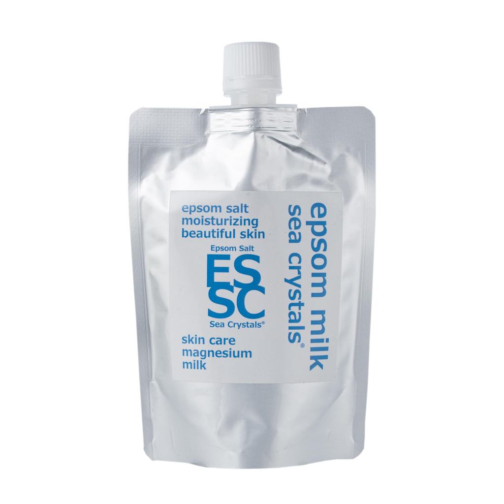 Sea Crystals Epsom Milk Emulsão Corporal Inteira Sem Perfume Leite Corporal Fórmula de Magnésio qualidade do Japão