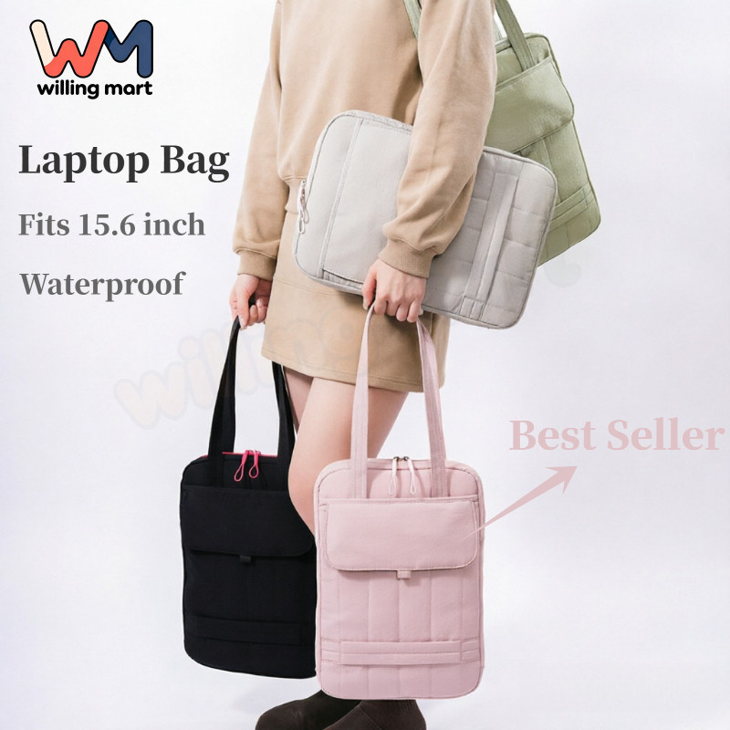 Bolsa para Notebook 13/14/15 polegadas com alça transversal, leve e multifuncional, capa elegante para notebook