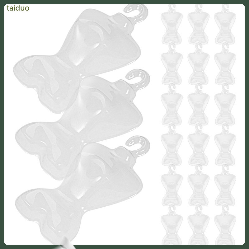 🏠 100Peças Cabides De Manequim Para Roupas De Bonecas Material Plástico Resistente