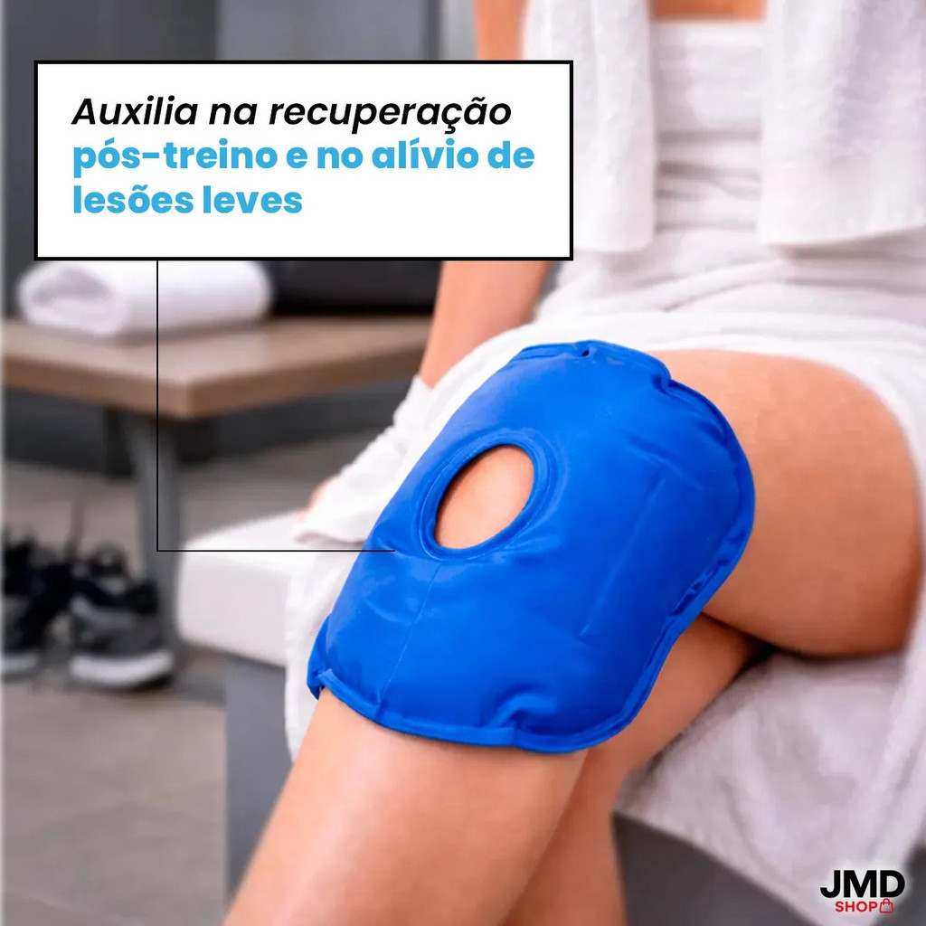 Bolsa Térmica Gel Frio Calor Alívio Joelho Articulações Pós-Operatório Lesões Dores Inchaço Corpo
