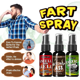 30 ml de spray de líquido Novidade piadas extras peido forte gás tóxico cheira realmente "ruim" brinquedo engraçado