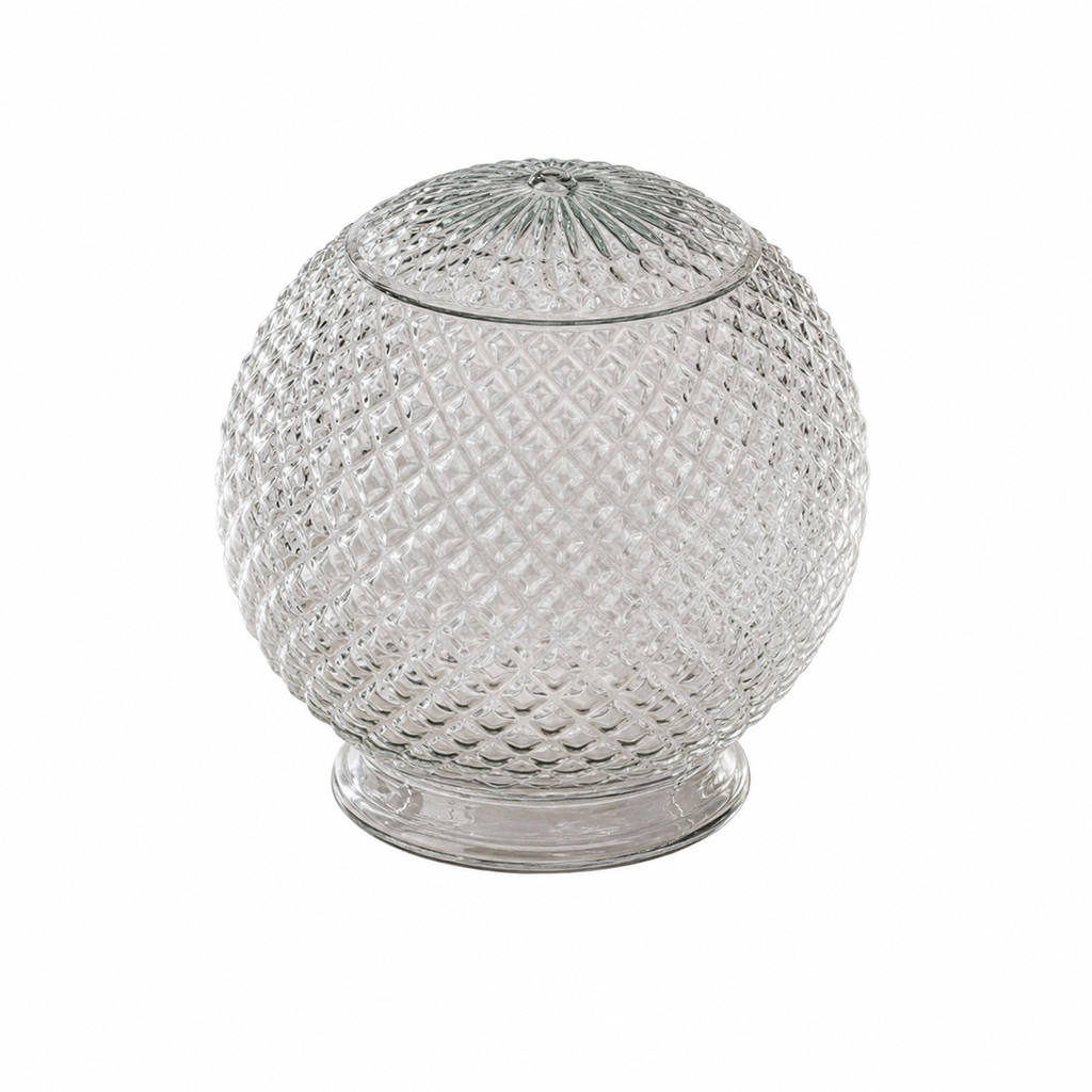 royal Globo Vidro Bolinha B10 Cristal - Royal Produto Novo Envio Rápido Garantia 30 Dias