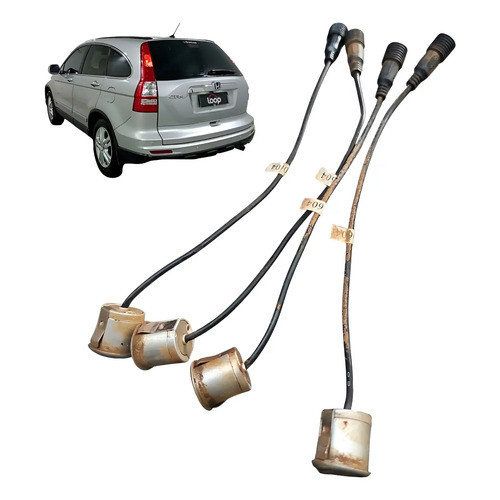Sensor Estacionamento Ré Universal Parachoque Cor Prata Prata