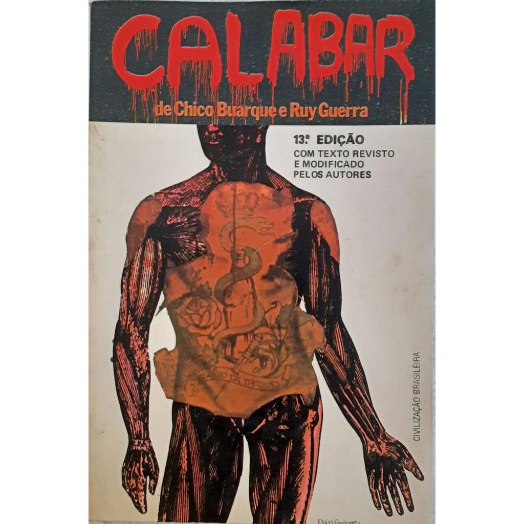 Calabar o Elogio da Traição autor Chico Buarque; Ruy Guerra