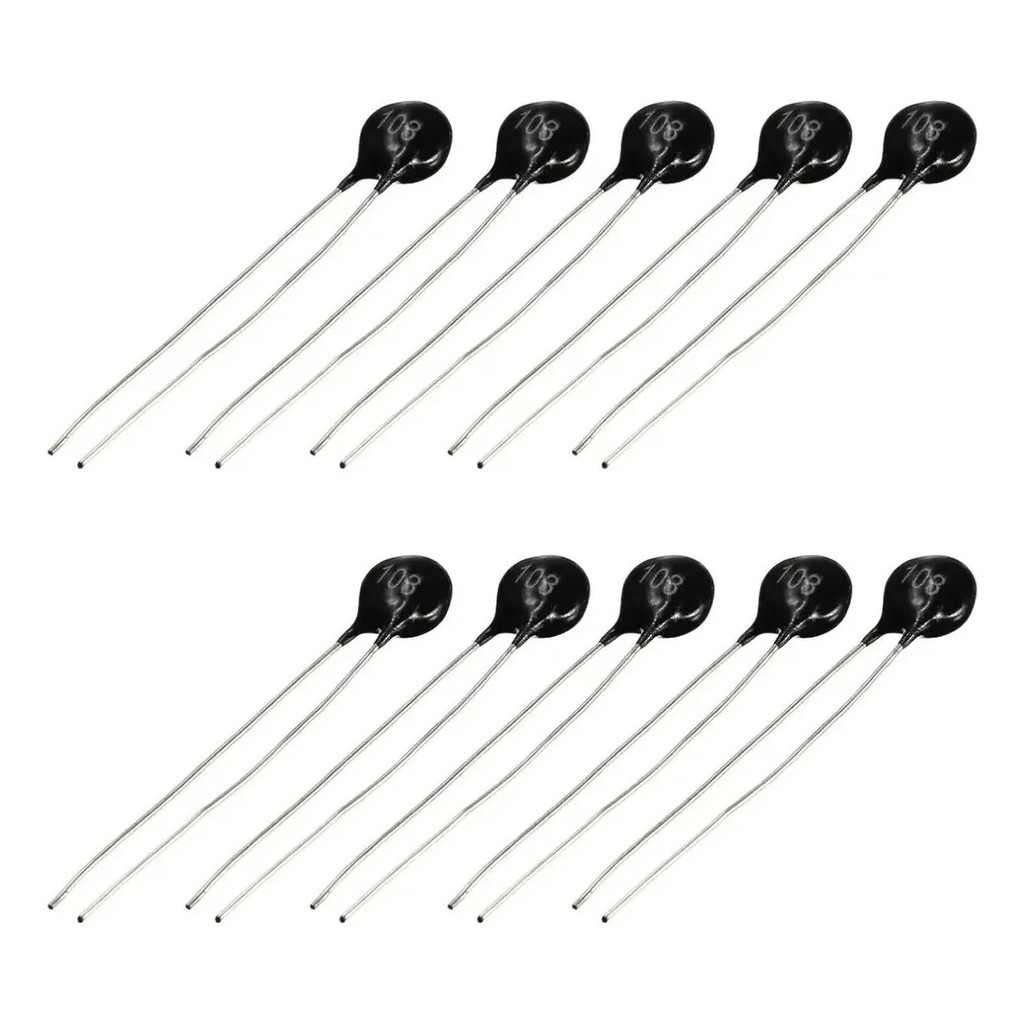 Sensor Temperatura Termistor Ntc 103 5mm 10k - Kit 10 Peças