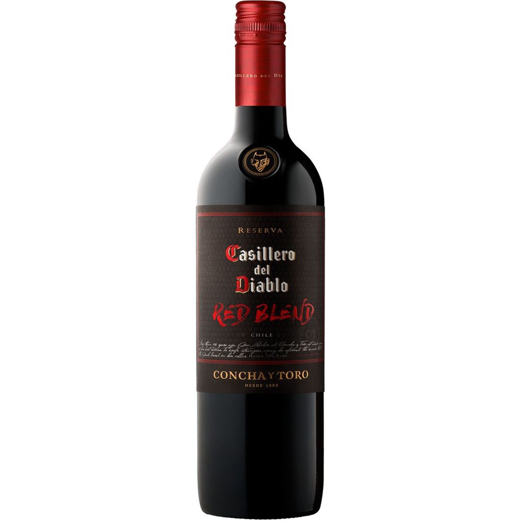 Vinho Chileno Tinto Meio Seco Casillero Del Diablo Red Blend 750ml