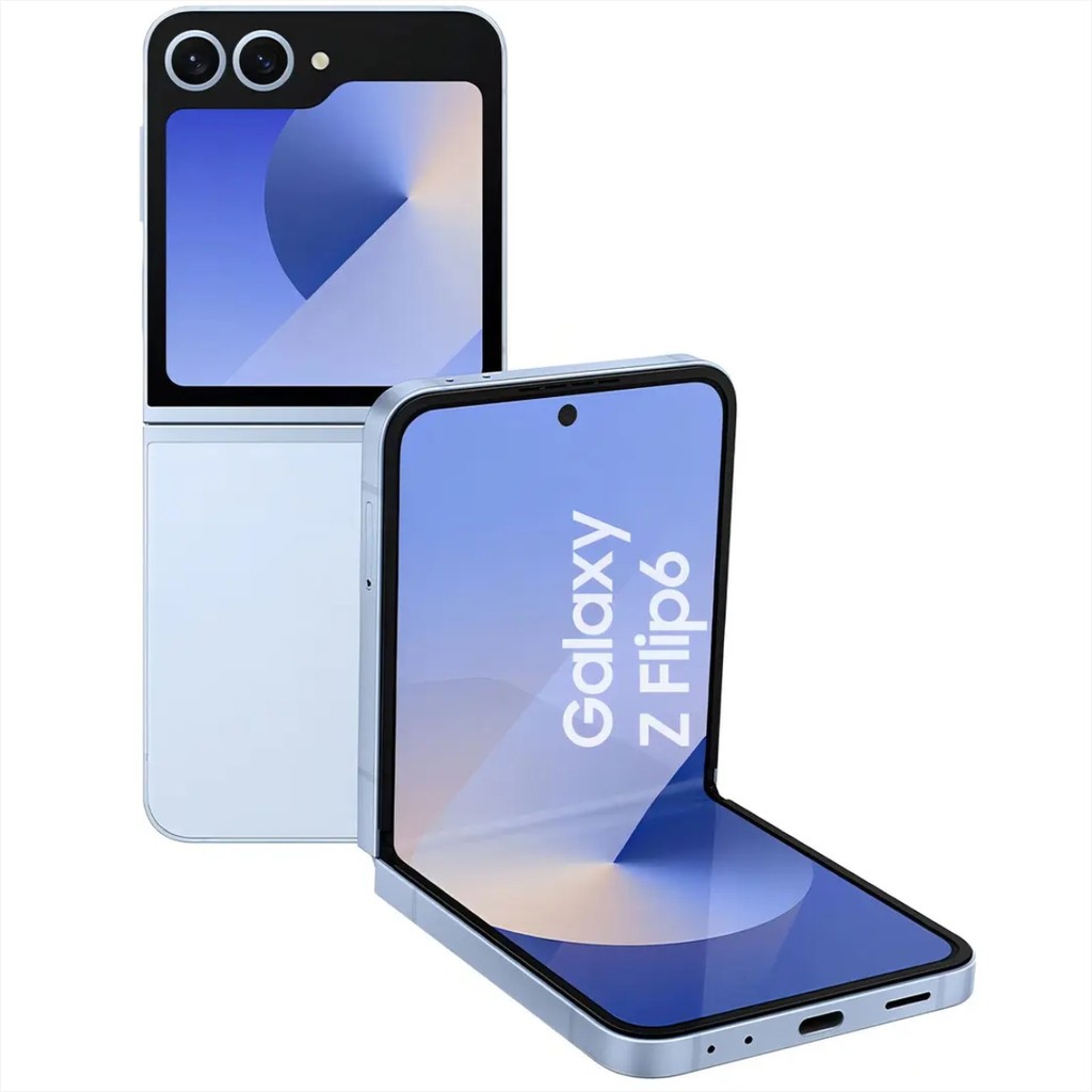 Smartphone Samsung Galaxy Z Flip6 512GB, 12GB RAM, Octa-Core, Tela 6.7, Câm. 50MP, Bateria de 4000mAh - Azul
