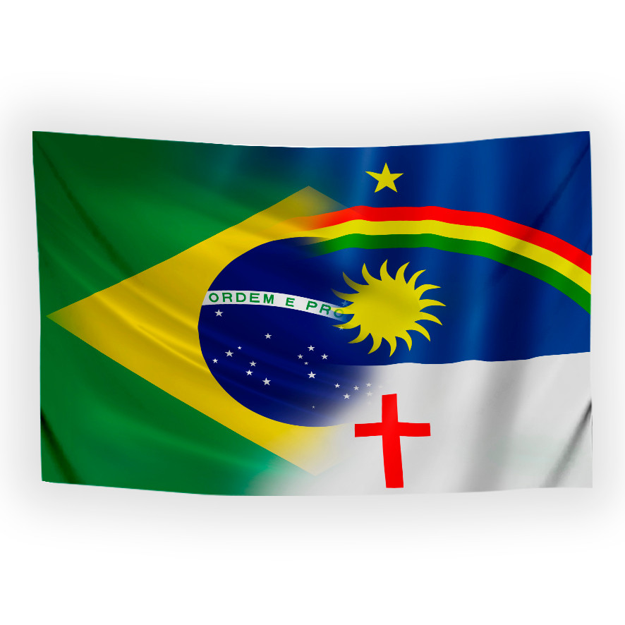 Bandeira BR x PERNAMBUCO Tecido Oxford