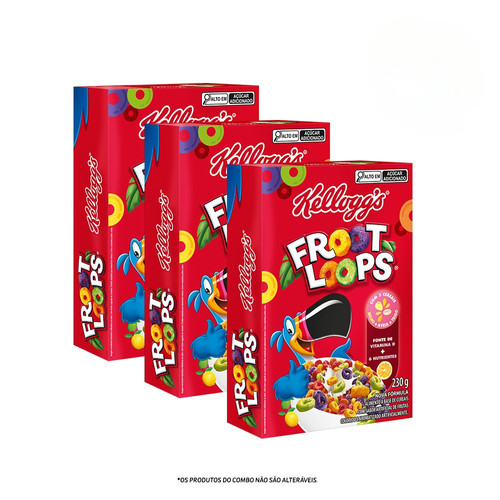 Combo Cereal Froot Loops 3 Unidades