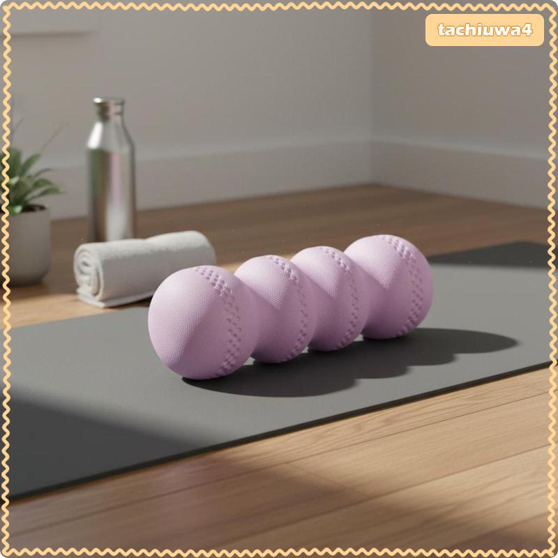 [Tachiuwa3] Rolo De Espuma Para Ioga , Bola Dupla , Massageador De Amendoim , Traseiro Leve Uso Em Pilates E Academia