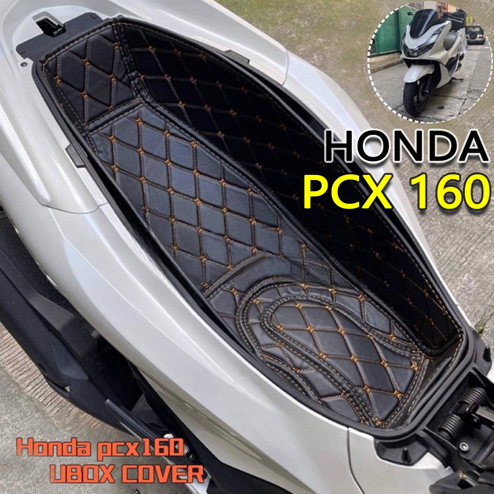    Capa de Couro para Compartimento de Assento PCX 160/ADV 160 PREMIUM UBOX, Acessórios para Motocicleta 56NV