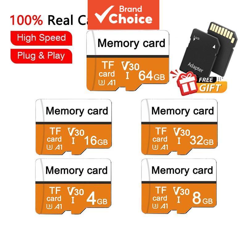 Cartão Micro TF SD 64GB Classe 10 De Memória De Alta Velocidade Com Adaptador Compatível Câmera DSLR E Outros Dispositiv