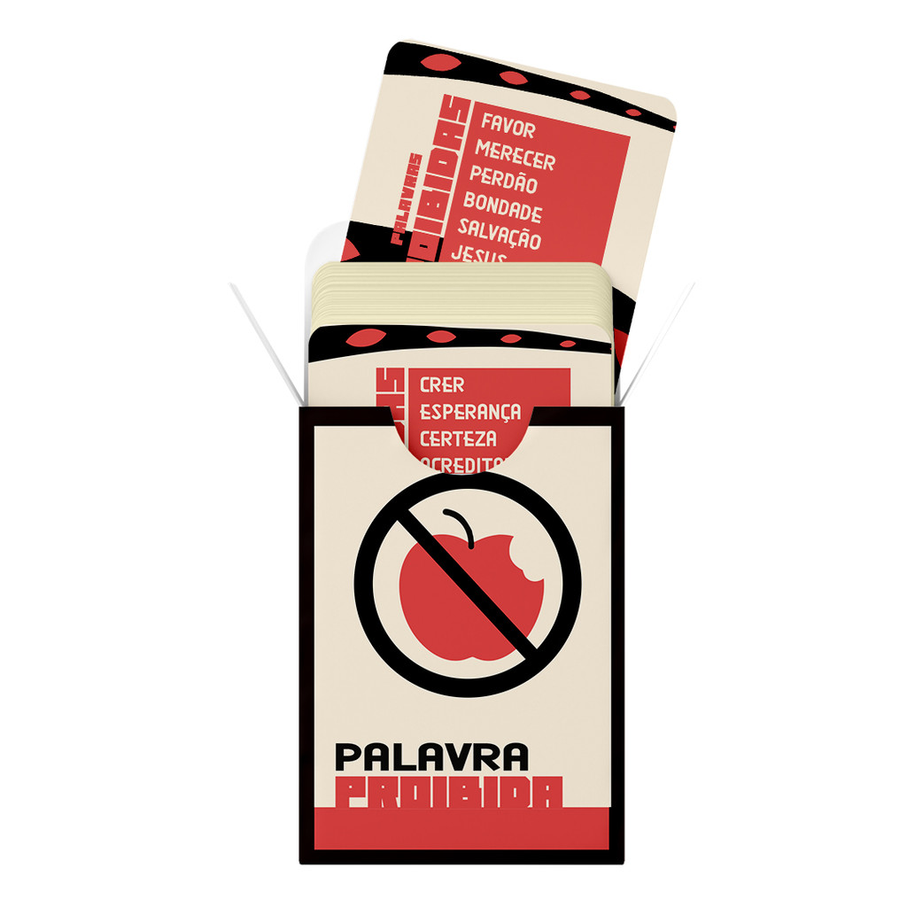 Jogo Bíblico de Cartas | Palavra Bíblica Proibida - Penkal em Oferta na Shopee